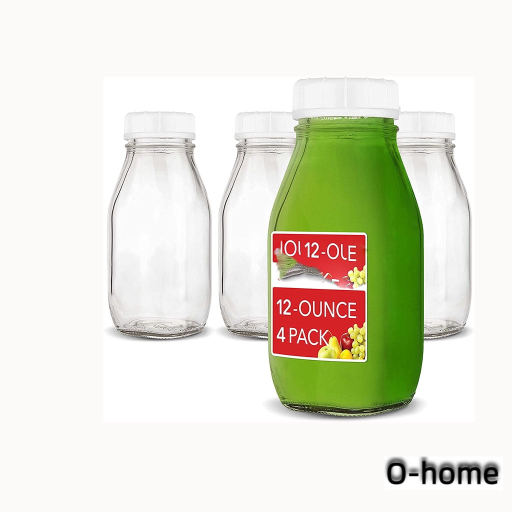 34 oz. Liter Glass Milk Bottle, 48mm 48-Snap