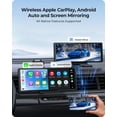 thumbnail image 2 of Pantalla CarPlay Krunia 9.26" inalámbrica con cámara de tablero 4K y GPS, 2 of 9