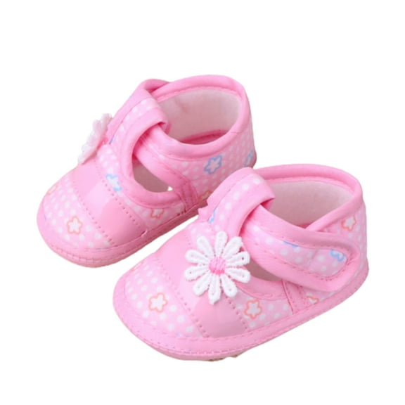 PEACNNG Soft Cotton Sole Anti-slip Baby Shoes Lovely Flower Infant Baby Girl Shoes Spring Autumn Comfort Newborn Baby Princess Shoes
