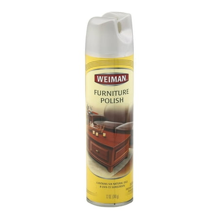 Weiman Furniture Polish Lemon Spray Case Of 6 12 Oz Weiman Furniture Polish Lemon Spray