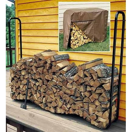 Plow Hearth Catalog Medium Tear and Mildew Resistant Wood Rack Cover 50 L x 24 W x 36 H, high density polyvinyl and polyester By Plow Hearth ()