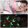 thumbnail image 5 of VUDECO Glow in The Dark Blanket Unicorns Gifts for Girls, Birthday Gifts for Kids, Girl Toys for Age 1 2 3 4 5 6 7 8 9 10 Year Old Girls, Soft Kids Blankets, 60 x 50in, 5 of 8