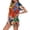 Colorful, variant on MEICHEN Pajamas for Women Set Colorful Printed Casual and Comfortable Women's Shorts Short Sleeved Set Summer Essentials Fashion Sleepwear