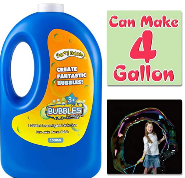 A BUBBLES Wave And Play 3 PACK With Bubble Solution And Tray Included GLOVE 