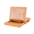thumbnail image 3 of Tnarru Wood Easel Box Organizer Painting Storage Box for Cookbook Drawing Sketching M, 3 of 8