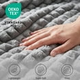 thumbnail image 4 of SoComfy by Bedelite Throw Blanket for Couch and Bed- Super Soft and Warm 3D Checkered Fluffy Fuzzy Fleece Blanket, Luxurious Plush Cozy Blanket for Room Decor Spring, 4 of 8