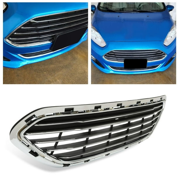 Kojem Chrome Bumper Grille Frame Molding Compatible with 20142019 Ford