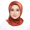 thumbnail image 2 of D-GROEE Women Head Scarf Hair Bandanas - Square Faux Silk Head Scarves for Women Head Wrap Scarf Decoration for Female, 2 of 8