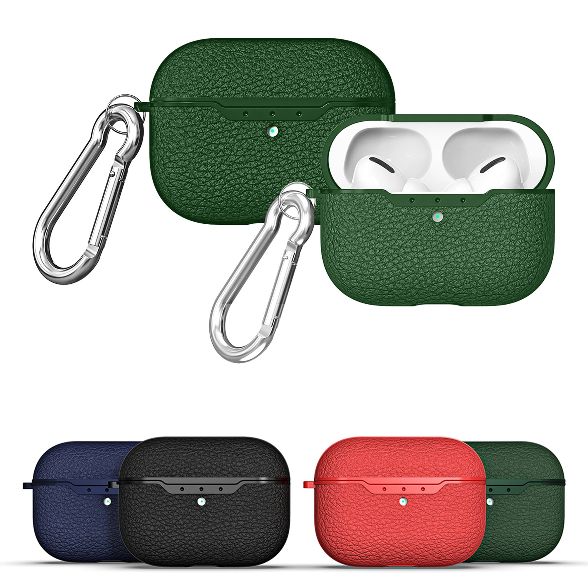 Fintie Case for AirPods Pro 2019, Silver Plating Soft TPU Cover with Hand Strap Full Body Shockproof Protective Skin for AirPods Pro Charging Case Supports Wireless Charging