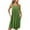 Green, variant on ZKCCNUK Nightgowns for Women Women Nightgown with Pockets Sleep Shirts Sleeveless Sleepwear Pleated Front Nightshirt Round Neck Nightdress S-2XL