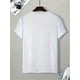 thumbnail image 2 of Men's Summer Casual T-Shirt with Deer Head Design - Breathable Polyester, Crew Neck, Short Sleeve, 2 of 5