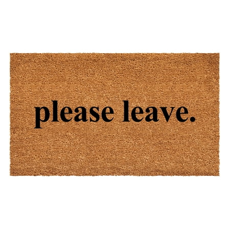 Calloway Mills Please Leave Doormat, 24" x 36"