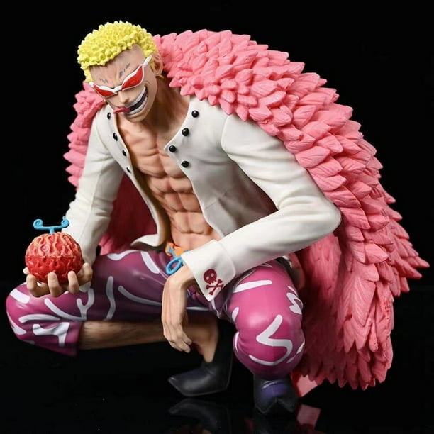 Figura de acción de PVC de una pieza de Anime de 33cm y 16cm, juguetes de modelos coleccionables de mantequilla, regalos, Matquixote Doflamingozhangyuxiang zhangyuxiang unisex