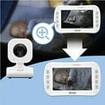 thumbnail image 7 of AXVUE Video Baby Monitor with Two Cameras and Large Screen, Model E612, Multifunctions, 7 of 7