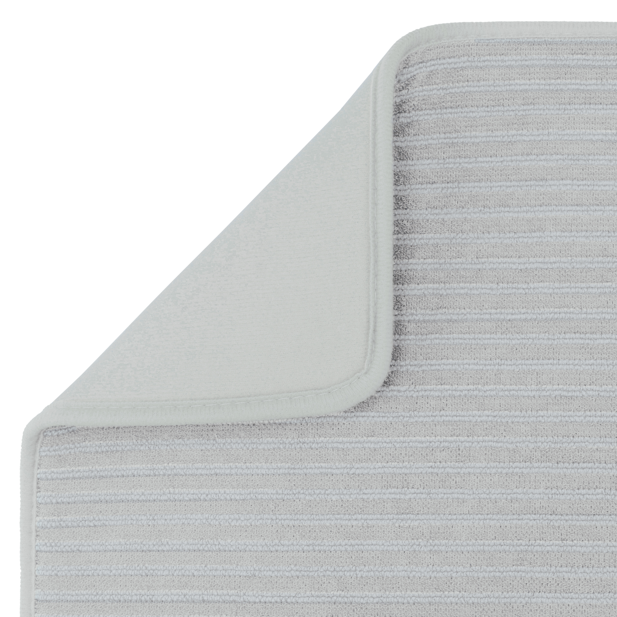 Unique Bargains Absorbent Microfiber Kitchen Drying Mat Gray 15.7*11.8 inch