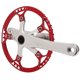 thumbnail image 2 of Juego De Bielas Para Bicicleta, Juego De Bielas De Integración Rojo Plateado, Proceso De Pulido Para Montar Ciclistas Tiendas De Automóviles Ciclismo ANGGREK Otros, 2 of 8