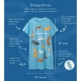 thumbnail image 7 of Little Blue House Women's Nightshirt, Downward Dog, One Size, 7 of 7