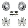 thumbnail image 1 of CMX Rear Disc Brake Caliper Rotors and Ceramic Pads Kit for Car Mazda 5 KC8-100626C, 1 of 11