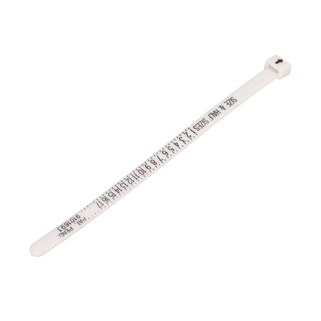 Jewelry Measure Belt, High Accuracy Ring Sizer Tapes 1-17 USA Rings