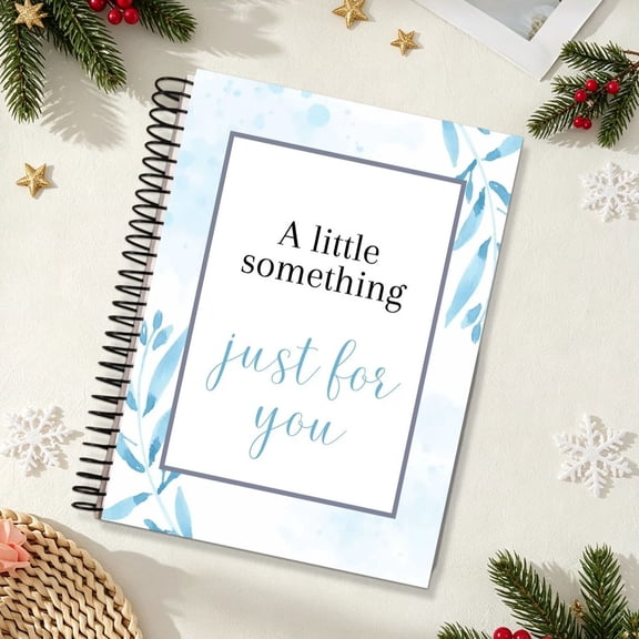 Christmas Gift Card Book, 5.12 x 7.09 in Spiral Bound Gift Card Holder, Write-In Holiday Gift Book for Teens and Adults, bldnkj