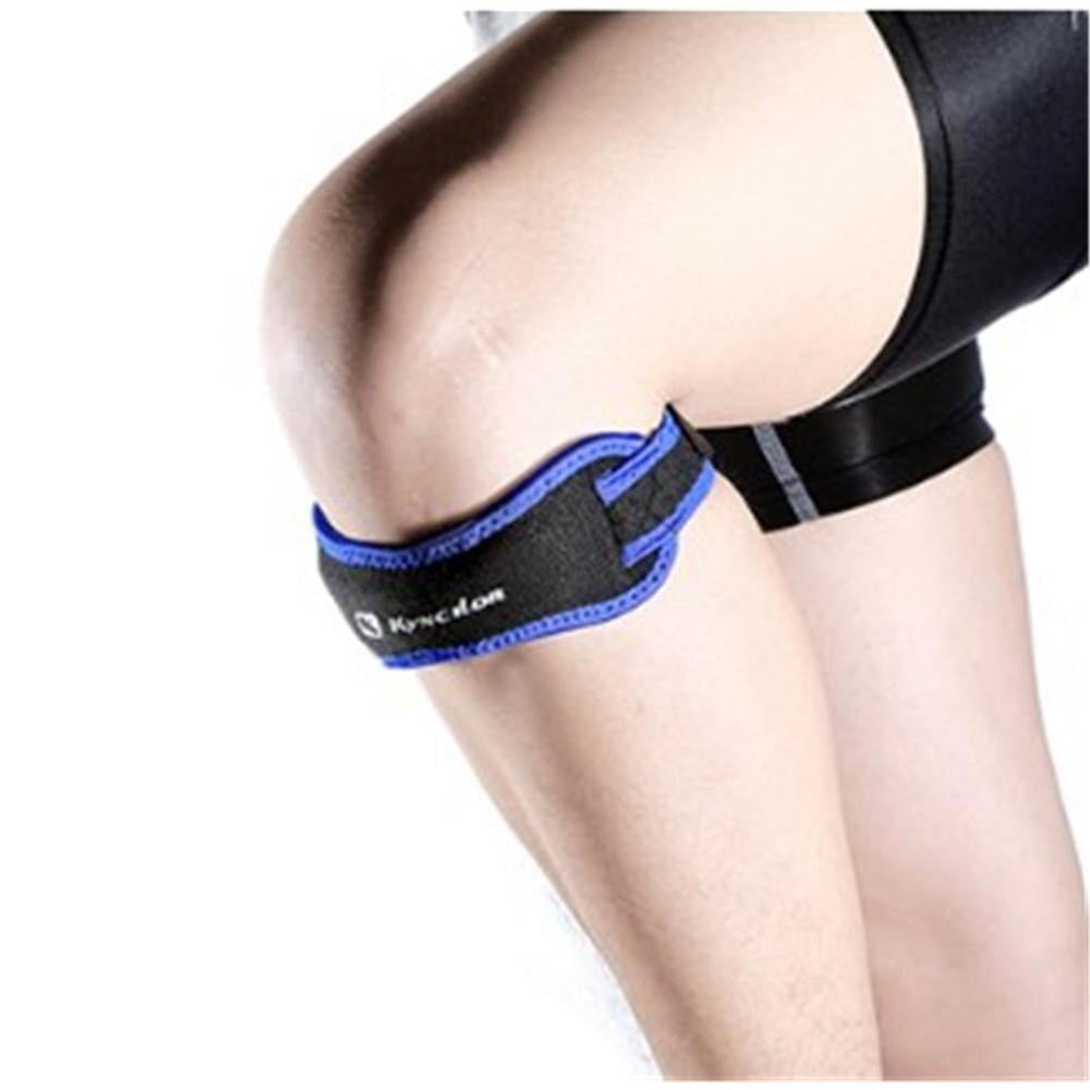 Knee Brace Guard Adjustable Straps Neoprene Patella Support Wrap Splint B/Blue 