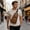 🔥 Khaki_New#3806, variant on Men’s Faux Leather Sling Bag Crossbody Chest Bag for Travel, Work and Everyday Carry