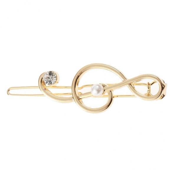 2x el cabellero el cabellero geométrica Accesorios para nota musical para mujeres y ñas Colco Pinza de horquilla geométrica