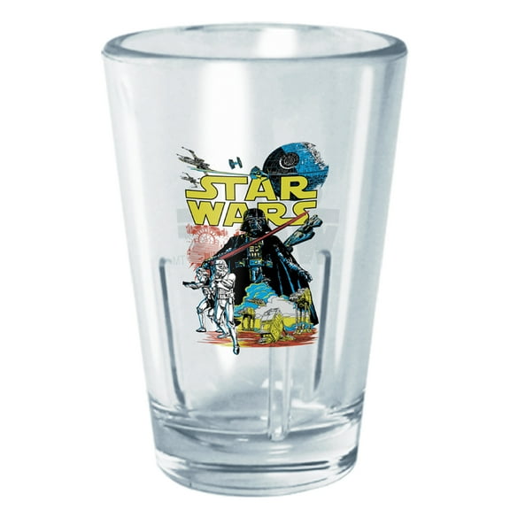 Star Wars Darth Vader Epic Poster  Tritan Shot Glass Clear 2 oz.