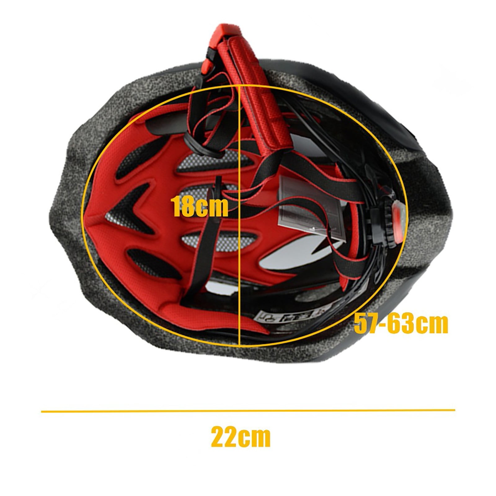 Cadorn Unisex White Bike Helmet for MTB & Road Cycling Sports
