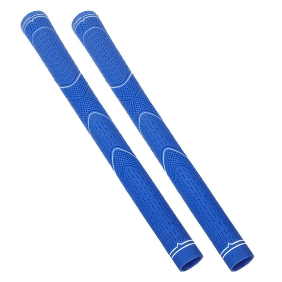 GOOHOCHY 2pcs Kids Golf Training Grip Set Non-Slip Rubber Golf Handle Club Grip Replacement Golfing Accessory For Beginners Practice Tool