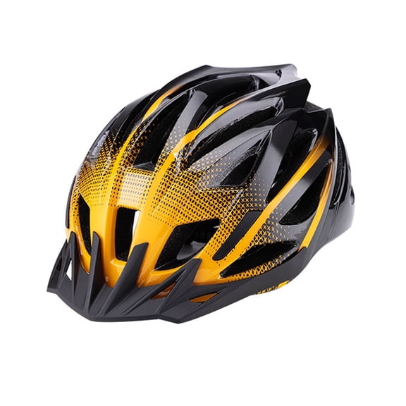 Mountain Bike Helmet, Lightweight Bicycle Helmet with Visor, One Piece Molding Mountain Bike and Road Bike Helmet for Men and Women