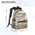 thumbnail image 4 of Fotbe Vineyard Landscape 1 Lightweight Casual Laptop Backpack for Men and Women, Daily use Waterproof backpack, Backpack for College, 4 of 8