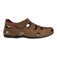 thumbnail image 2 of Sandalias Lobo Solo para hombre nobuck grey con rojo 6580 Lobo Solo 6580, 2 of 4