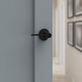 thumbnail image 6 of Kwikset Ladera Matte Black Keyed Entry Lever 2-3/4 in., 6 of 8