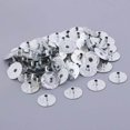 thumbnail image 1 of 100 Pieces Metal Candle Wick Sustainers Tabs Candle Making Tools Base for Candle Making 20x3mm, 1 of 8