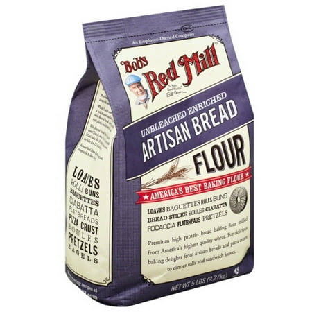 Bob’s Red Mill Unbleached Enriched Artisan Bread Flour, 5