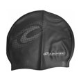 thumbnail image 1 of Gorro de natación Aropec de silicona para adultos, color negro, 1 of 1