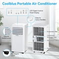 thumbnail image 3 of Aire acondicionado portátil Coolblus de 12000 BTU para 550 m² con control remoto, 3 of 7