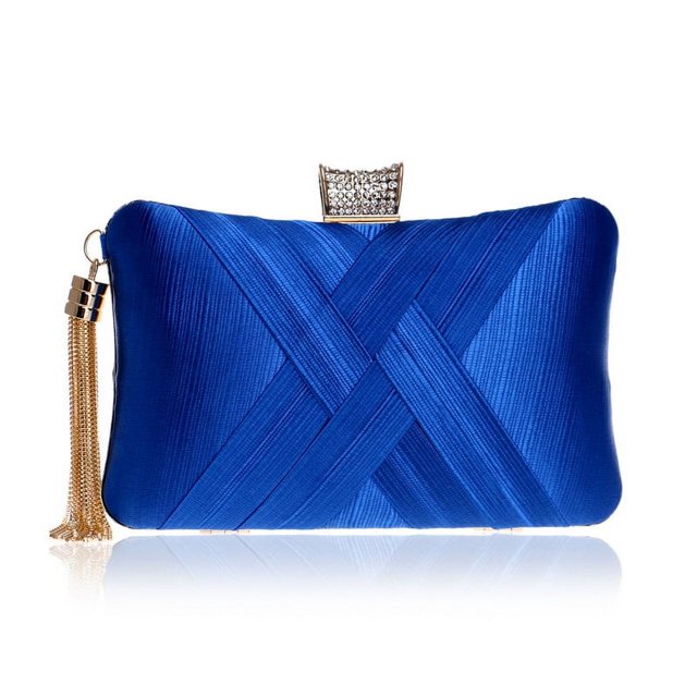 Bolso de noche con borlas de moda para damas, bolso de banquete, vestido formal, bolso de noche