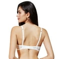 thumbnail image 4 of Women See-Through Lace Soft Transparent Everyday Bra, 4 of 7