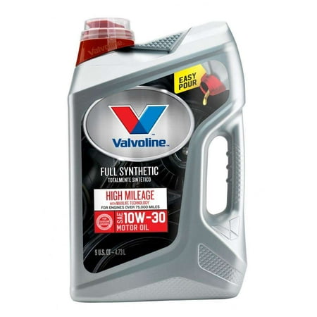 Valvoline Full Synthetic with MaxLife Technology 10W-30 Motor Oil, 5 Quarts