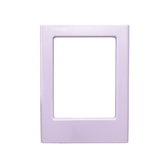Tauxra Cadre Photo Magnétique pour Réfrigérateur en Plastique ABS 2.56x3.46 Po Affichage Instantané de Photos Sans Perçage Montage Mural Ni Support Support de Bureau pour Décoration de Maison Bureau Cuisine