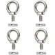 thumbnail image 1 of 4 Pcs Multi Function Awning Rail Stoppers Stainless Steel Awning Rail Stoppers Lifting Eye Bolts forCaravan Motorhome Campervan Camping Tent, 1 of 5