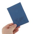 thumbnail image 3 of Unique Bargains 1 Pc Passport Holder Frosted Passport Sleeve Dark Blue, 3 of 5