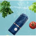 thumbnail image 2 of Lavadora de frutas y verduras, dispositivo limpiador de frutas, purificador de frutas con tecnología de purificación de iones Oh para limpiar frutas, verduras, arroz, pestaña, 2 of 4