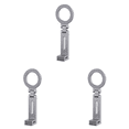 thumbnail image 3 of Magnetic Airplane Phone Holder Travel Stand 360 Rotation for iPhone 15 (Silver), 3 of 8