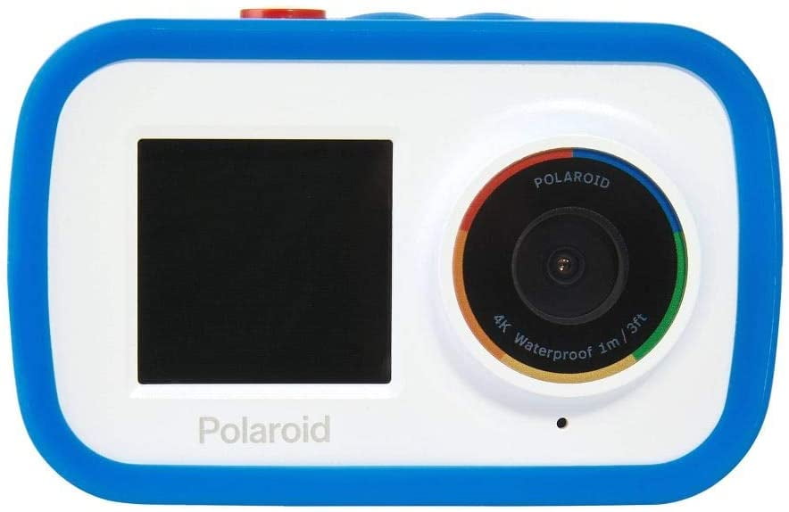 Polaroid Dual Screen Wifi Action Camera 4K 18mp, Waterproof, Rechargeable Battery, Mounting Accessories