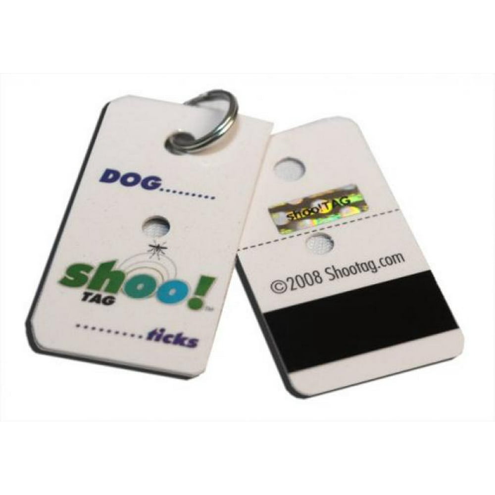 0Bug!Zone Flea and Tick Barrier Tag for Dogs, 2 Tags