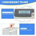 thumbnail image 5 of Lab Scale High Precision Digital Scale 120g x 0.0001g Electronic Analytical Balance 0.0001 Gram Accuracy Digital Scale for Grams and Ounces Multiple Weight Units$$Electronics Accessories, 5 of 9