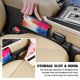 thumbnail image 4 of 2 organizadores de relleno para asiento de coche con ranura de almacenamiento y gancho, tira de relleno para asiento de coche para llenar huecos, uso universal y de doble cara, accesorios interiores, 4 of 7